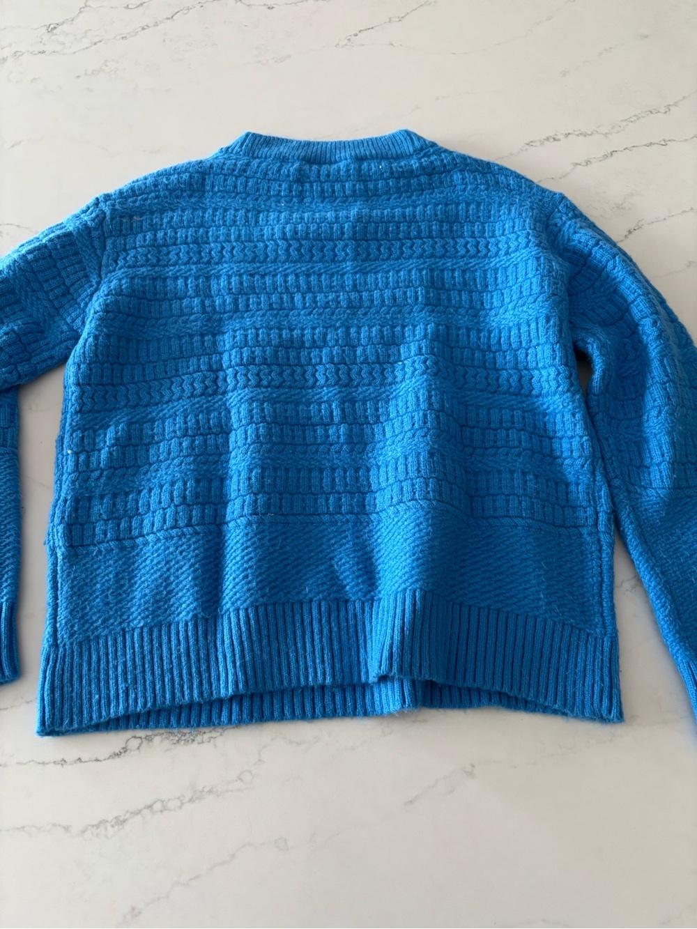 Ann Taylor Bright Blue Crewneck Sweater - Picture 6 of 6